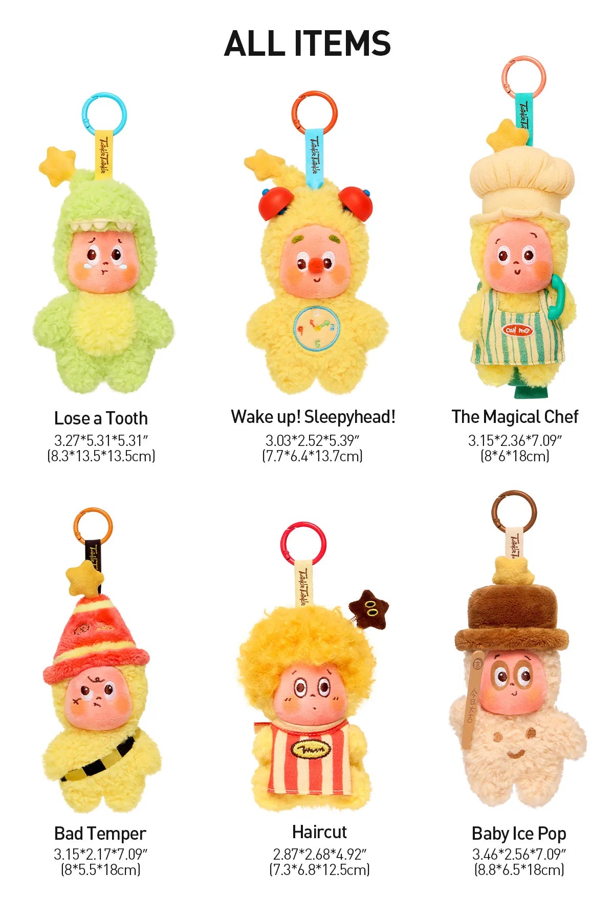 Twinkle Twinkle Be a Little Star Series Plush Pedant Blindbox